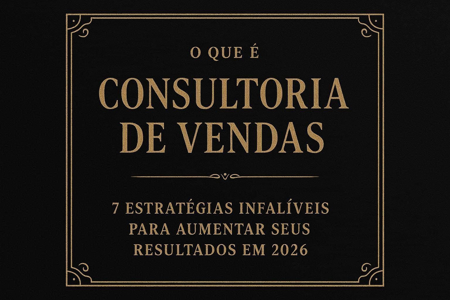 Consultoria de Vendas: 7 Estratégias Infalíveis para Aumentar Seus Resultados em 2026